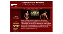 Desktop Screenshot of goldentrainer.com